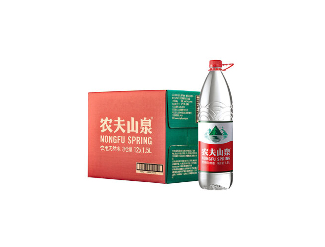 农夫山泉 饮用天然水1.5L x12瓶